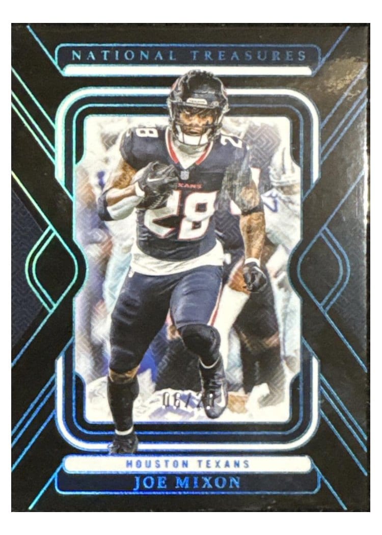 2024 Panini National Treasures Base Set Joe Mixon #40 card