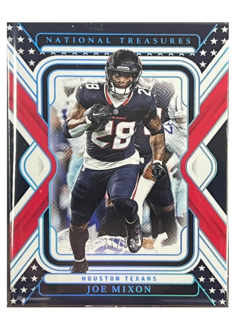2024 Panini National Treasures Base Set Joe Mixon #40 card