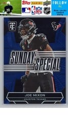 2024 Panini Totally Certified Sunday Special Joe Mixon #13 card