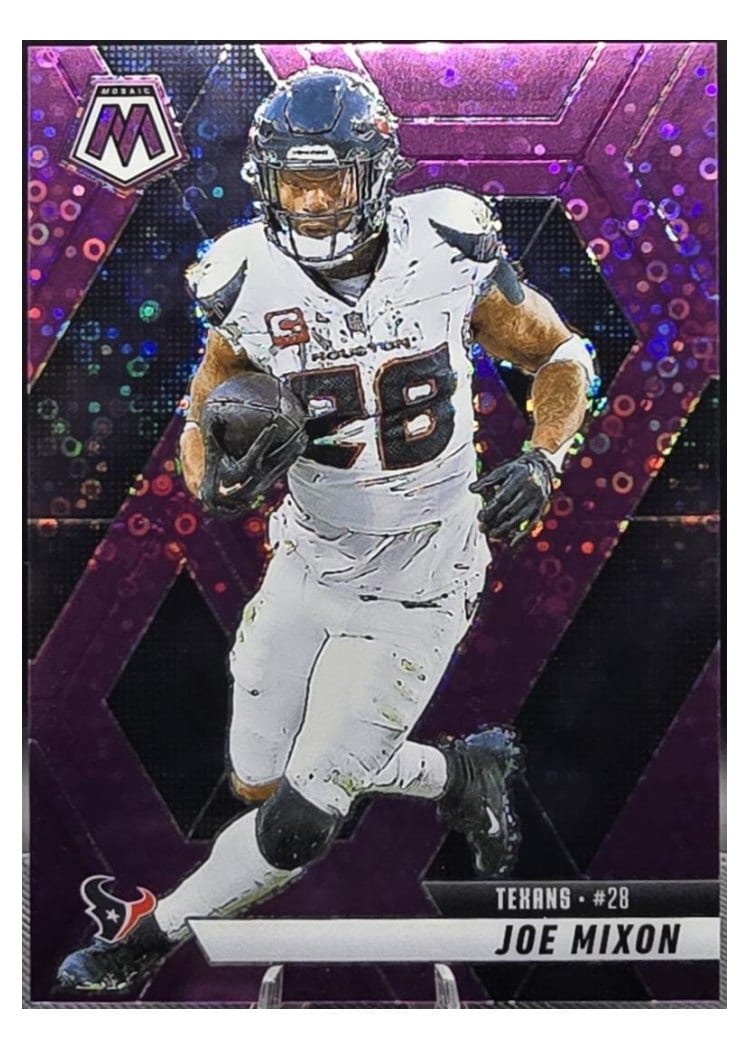 2025 Panini Mosaic Base Set Joe Mixon #120 card