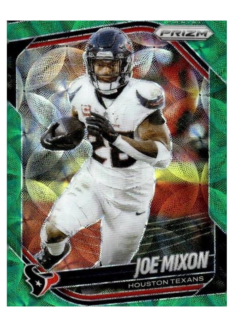 2025 Panini Prizm Base Set Joe Mixon #109 card
