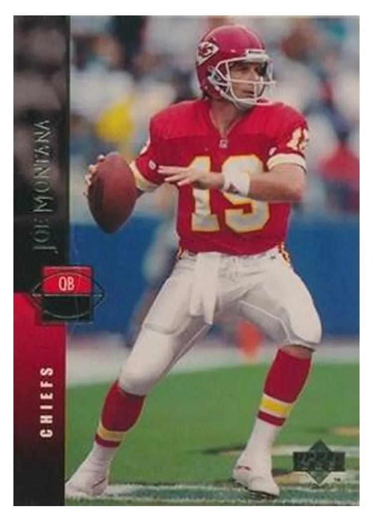 1994 Upper Deck Joe Montana #133 card