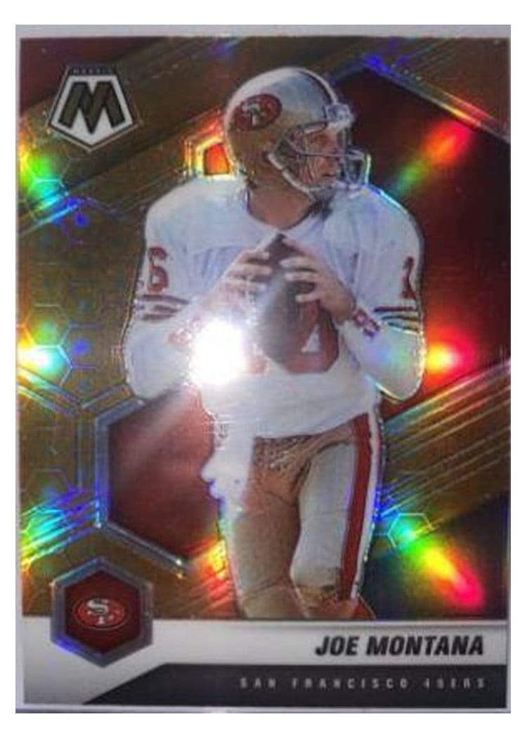 2021 Panini Mosaic Base Set Joe Montana #174 card