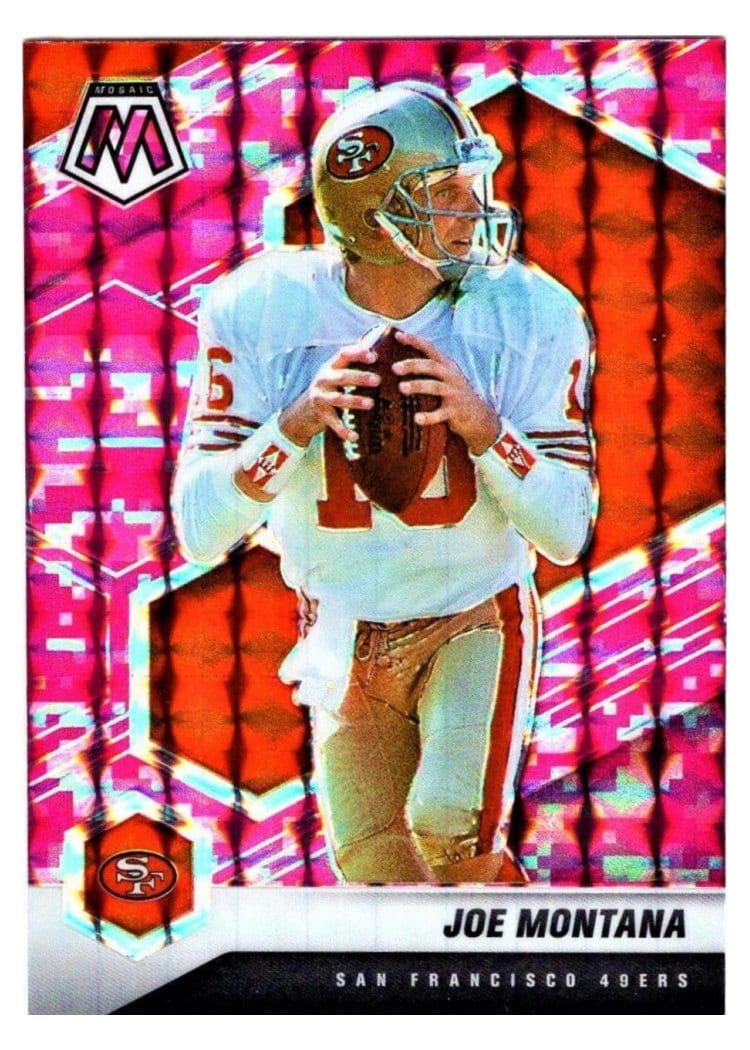 2021 Panini Mosaic Base Set Joe Montana #174 card
