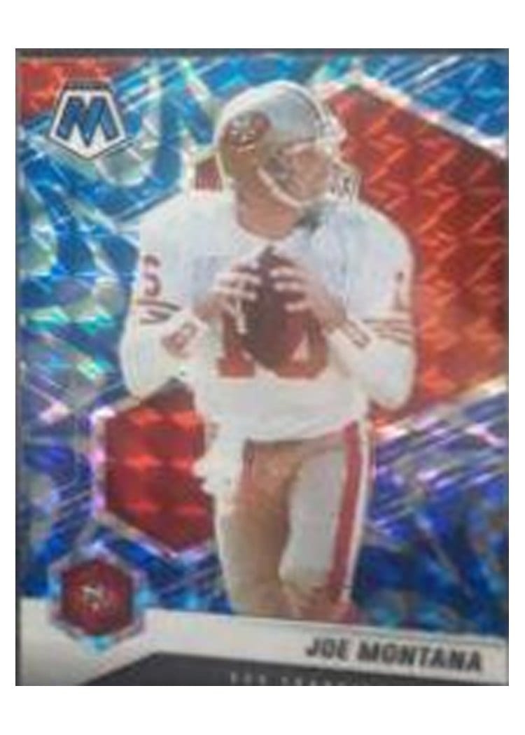 2021 Panini Mosaic Base Set Joe Montana #174 card