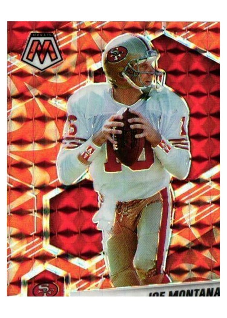 2021 Panini Mosaic Base Set Joe Montana #174 card