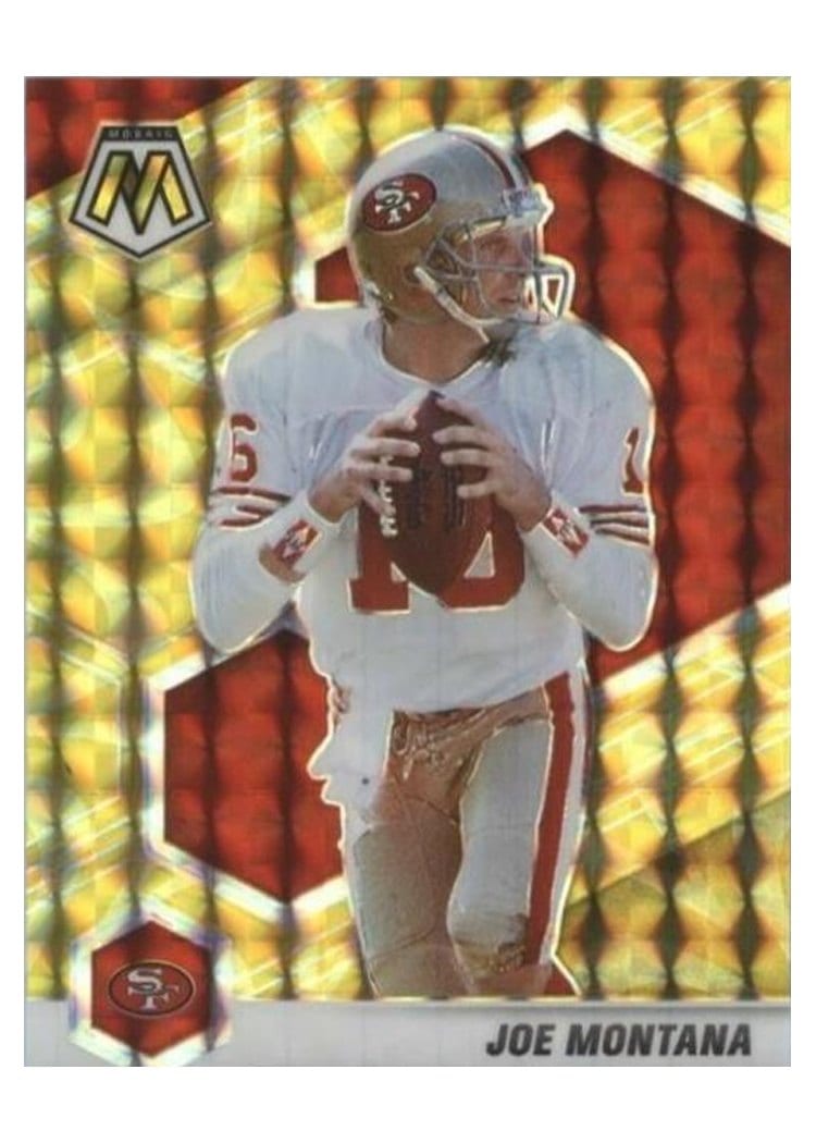 2021 Panini Mosaic Base Set Joe Montana #174 card