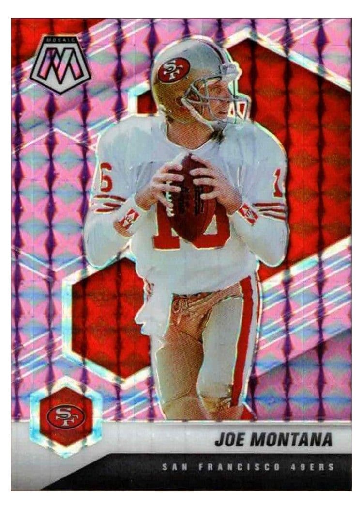 2021 Panini Mosaic Base Set Joe Montana #174 card