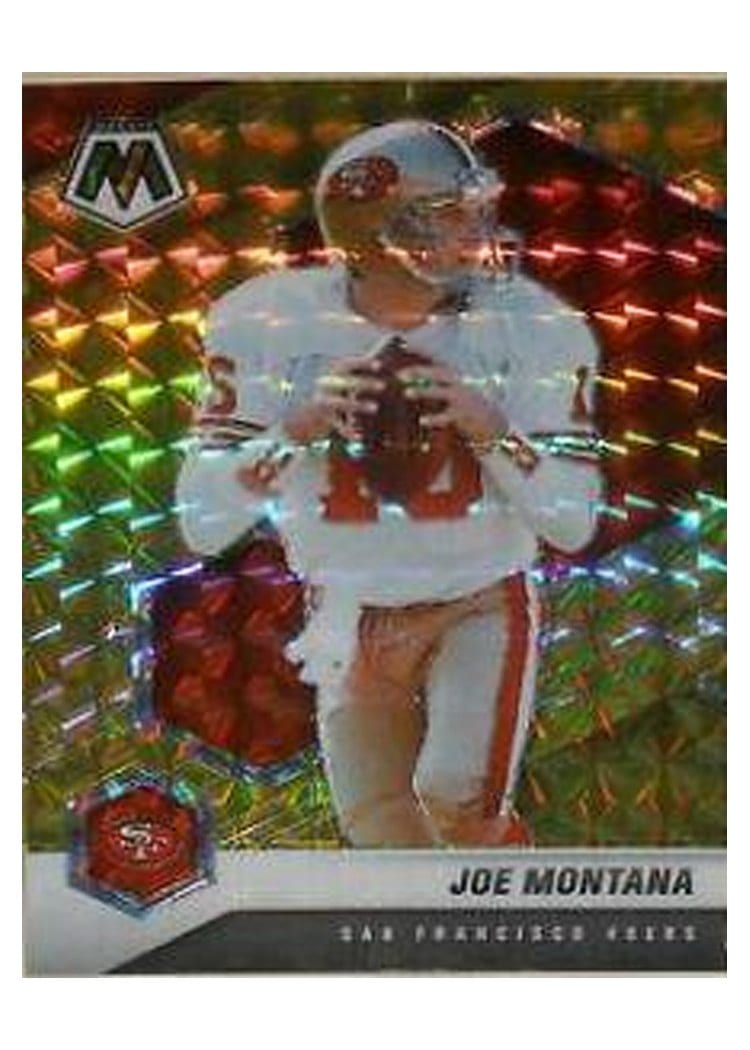 2021 Panini Mosaic Base Set Joe Montana #174 card