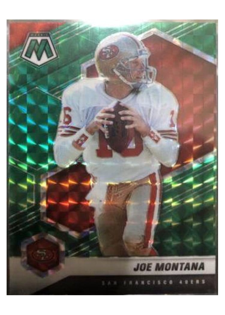 2021 Panini Mosaic Base Set Joe Montana #174 card