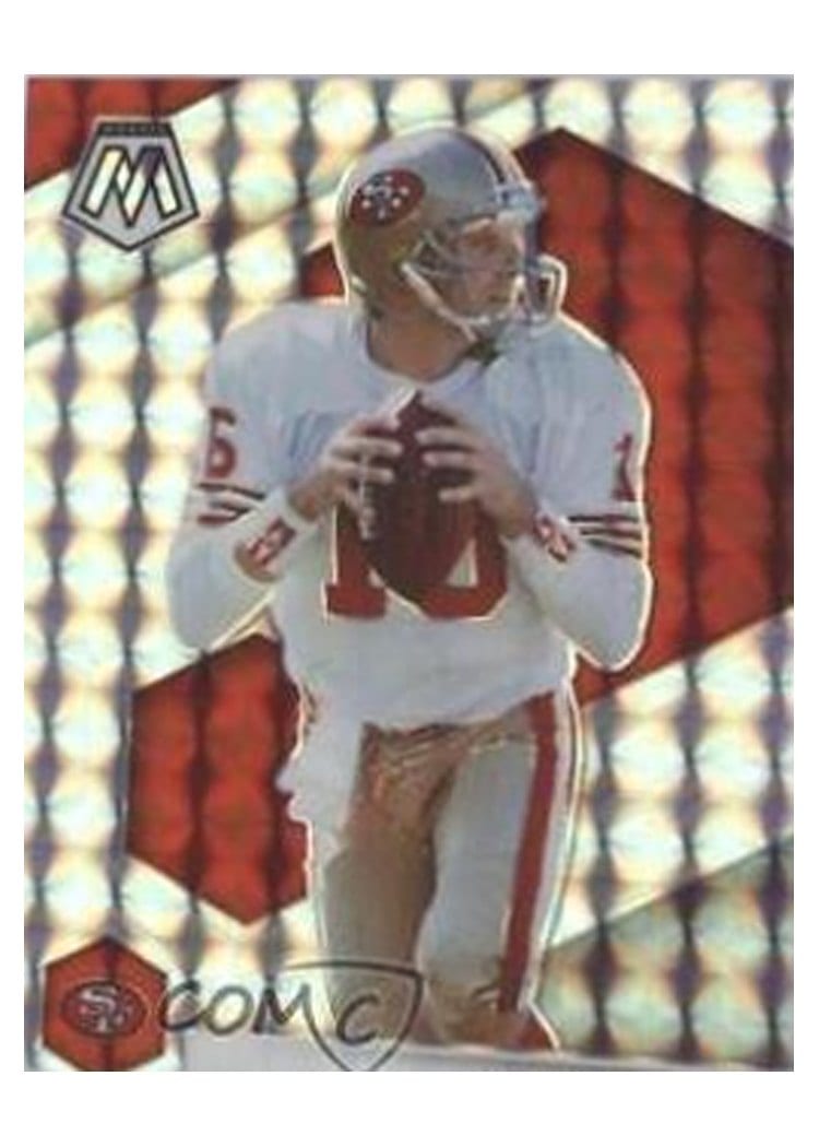 2021 Panini Mosaic Base Set Joe Montana #174 card