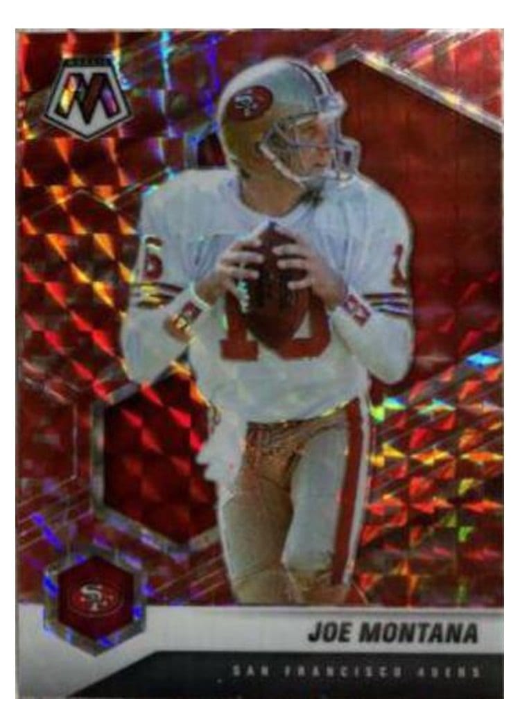 2021 Panini Mosaic Base Set Joe Montana #174 card