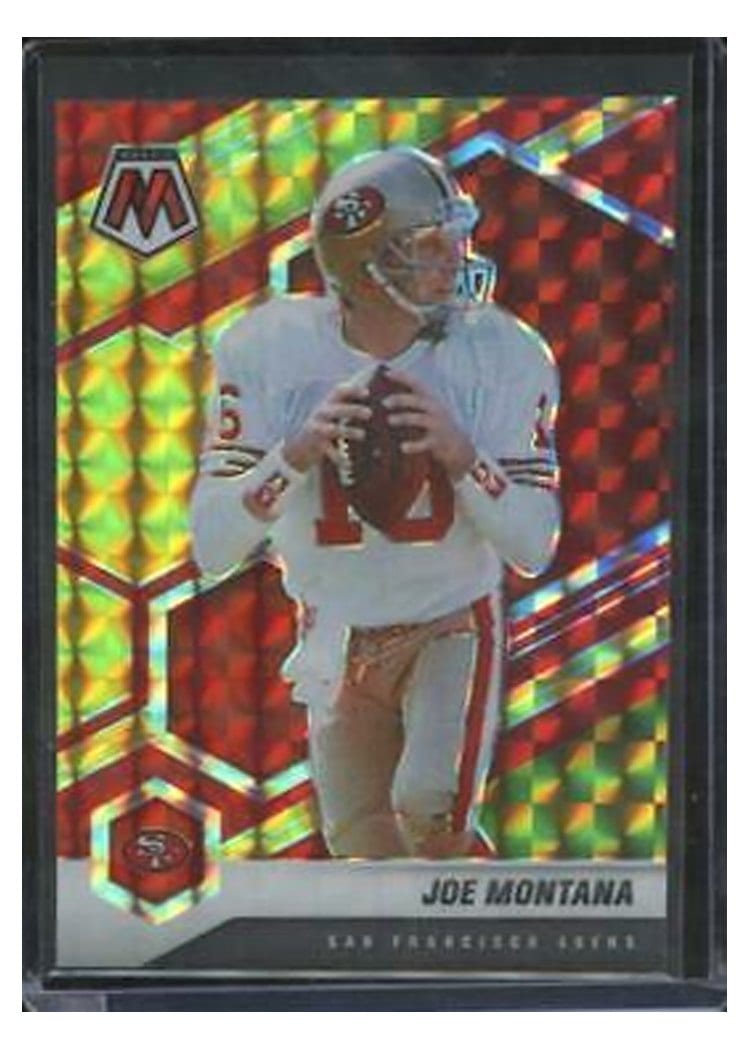 2021 Panini Mosaic Base Set Joe Montana #174 card