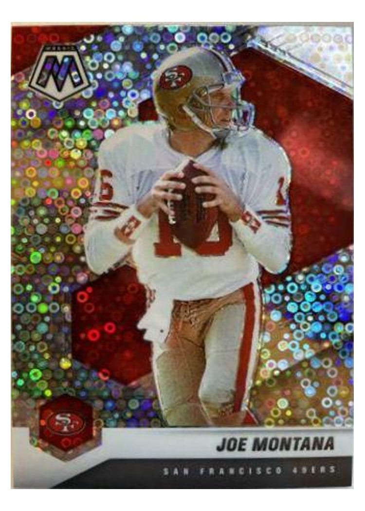 2021 Panini Mosaic Base Set Joe Montana #174 card