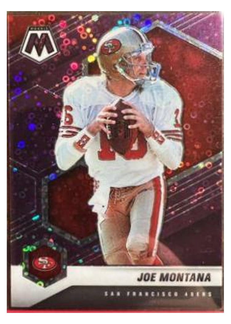 2021 Panini Mosaic Base Set Joe Montana #174 card