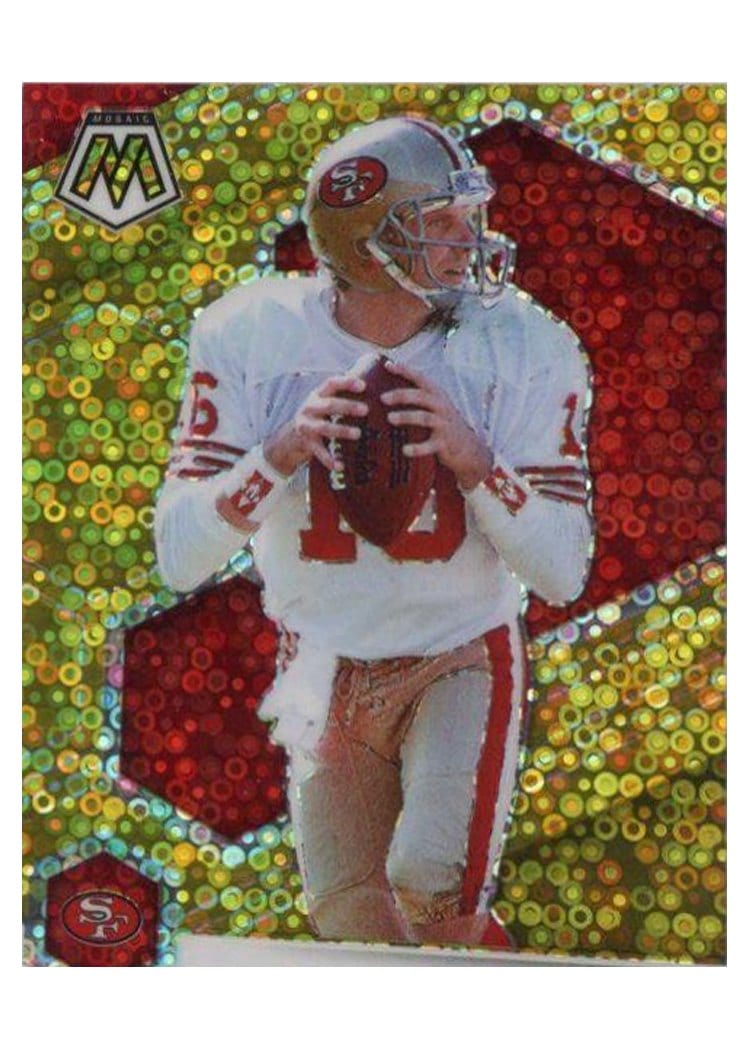 2021 Panini Mosaic Base Set Joe Montana #174 card