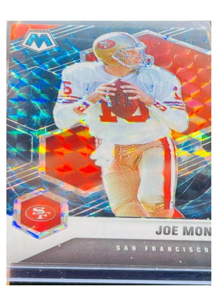 2021 Panini Mosaic Base Set Joe Montana #174 card