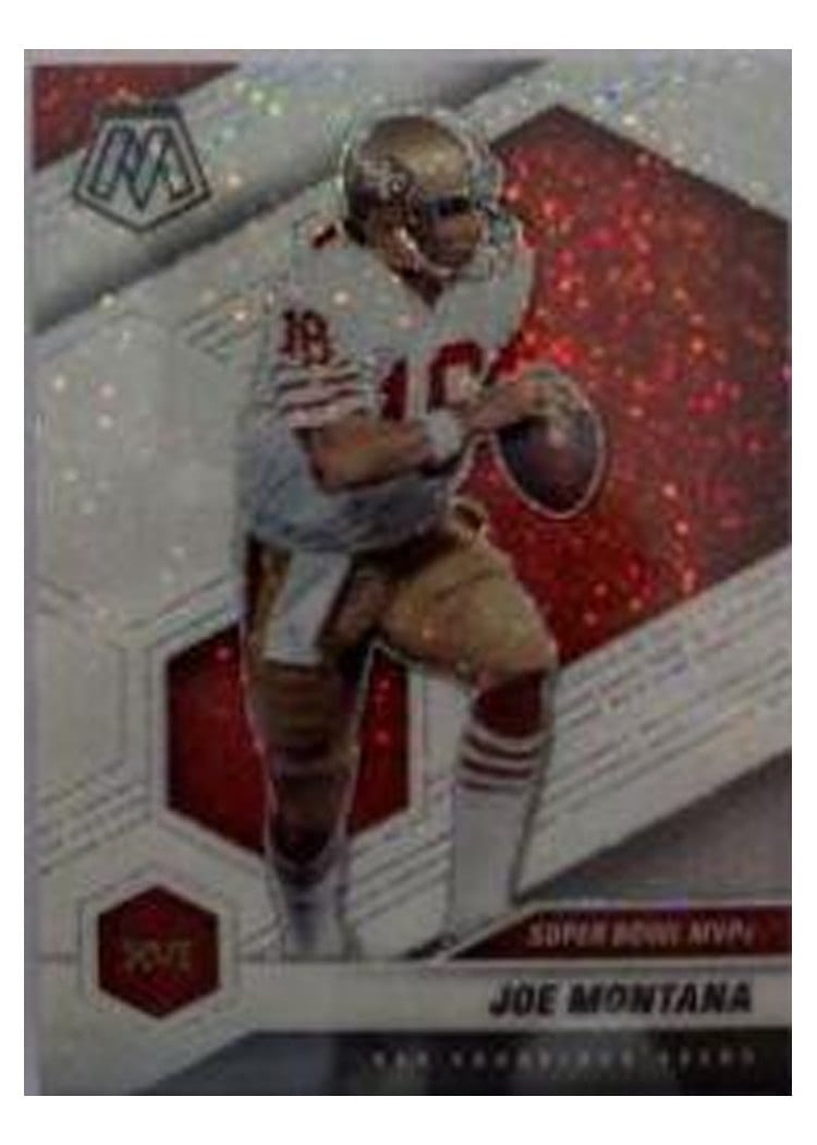 2021 Panini Mosaic Base Set Joe Montana #174 card