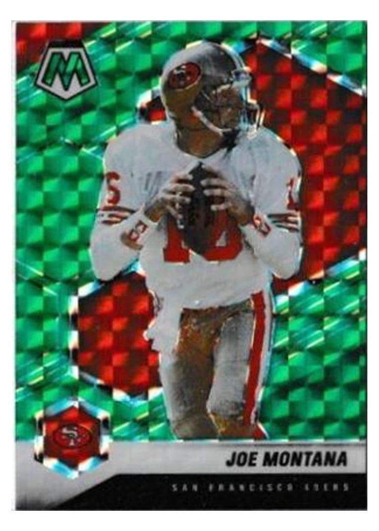 2021 Panini Mosaic Base Set Joe Montana #174 card