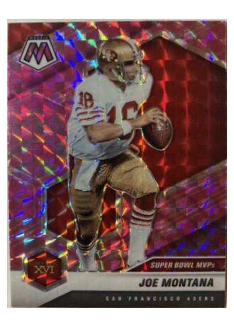 2021 Panini Mosaic Base Set Joe Montana #291 card