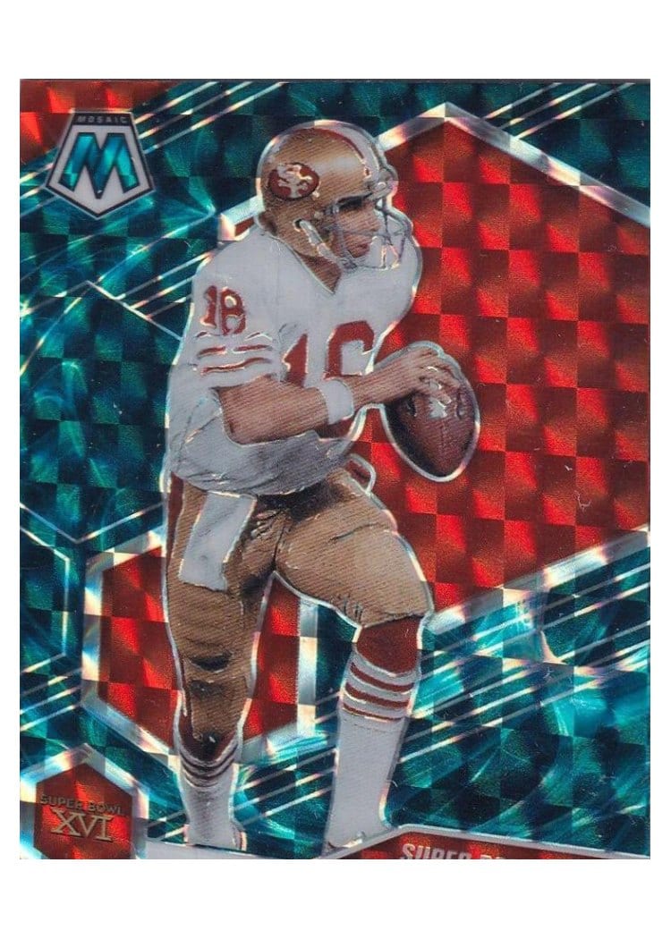 2021 Panini Mosaic Base Set Joe Montana #291 card