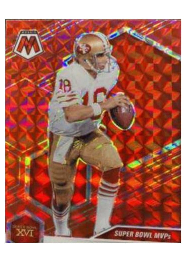 2021 Panini Mosaic Base Set Joe Montana #291 card