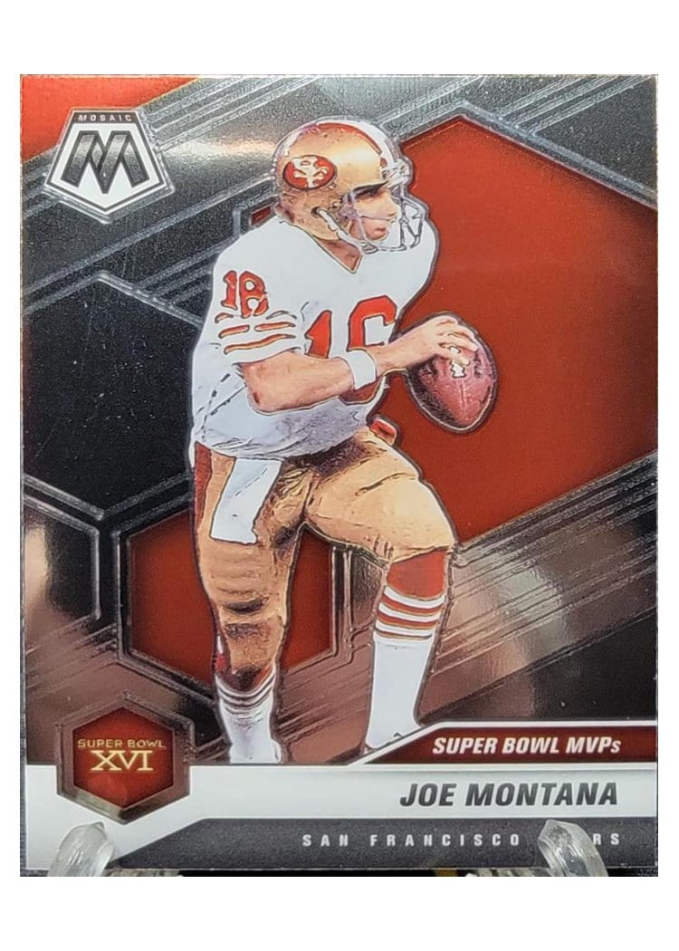 2021 Panini Mosaic Base Set Joe Montana #291 card