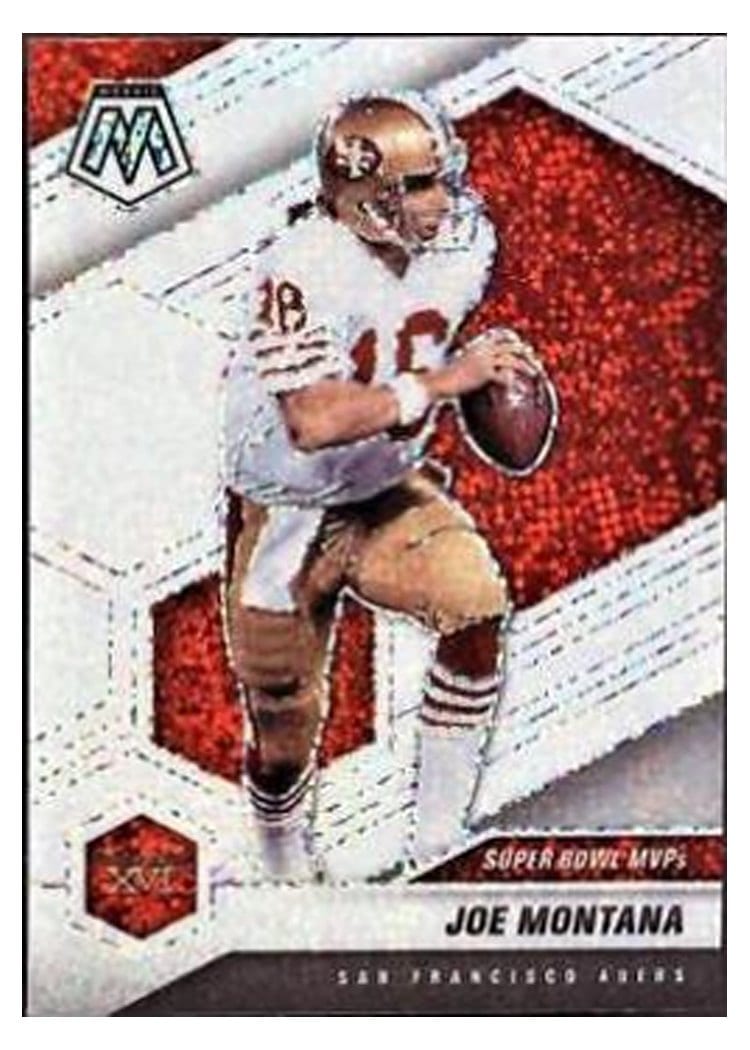 2021 Panini Mosaic Base Set Joe Montana #291 card