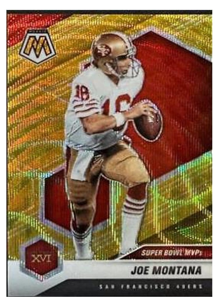 2021 Panini Mosaic Base Set Joe Montana #291 card