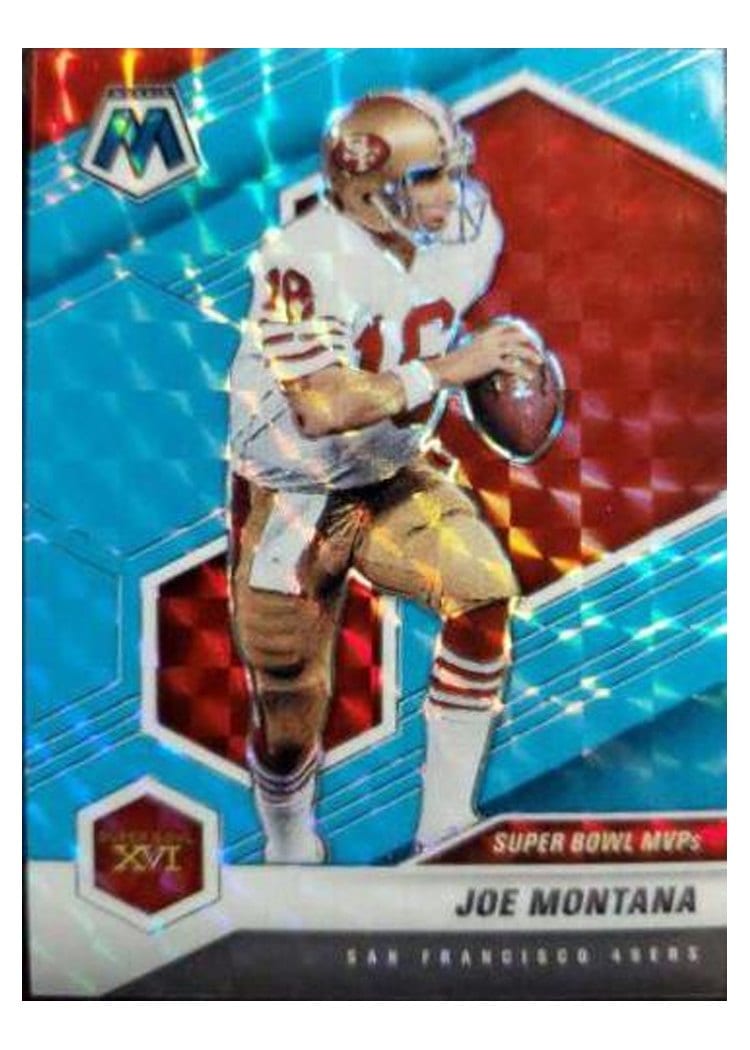 2021 Panini Mosaic Base Set Joe Montana #291 card