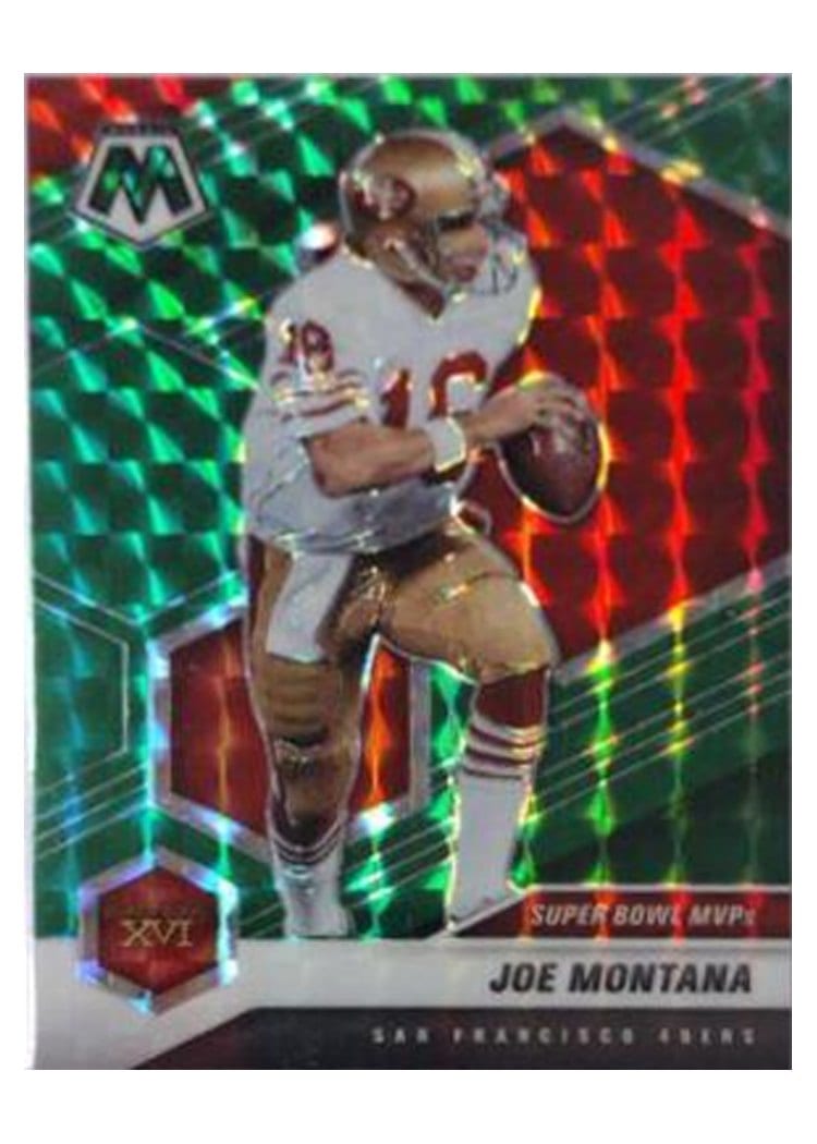 2021 Panini Mosaic Base Set Joe Montana #291 card