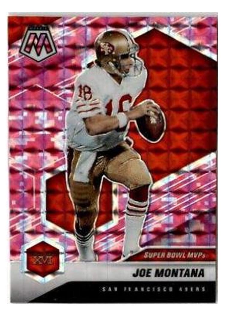 2021 Panini Mosaic Base Set Joe Montana #291 card