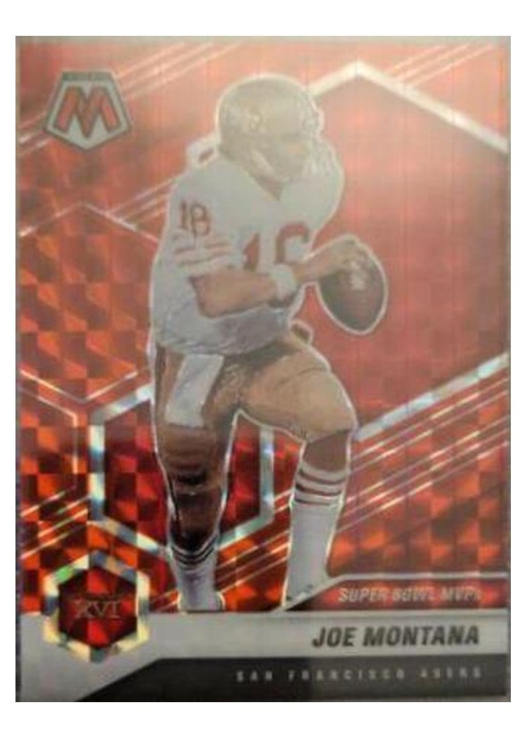 2021 Panini Mosaic Base Set Joe Montana #291 card