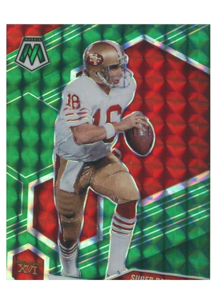 2021 Panini Mosaic Base Set Joe Montana #291 card