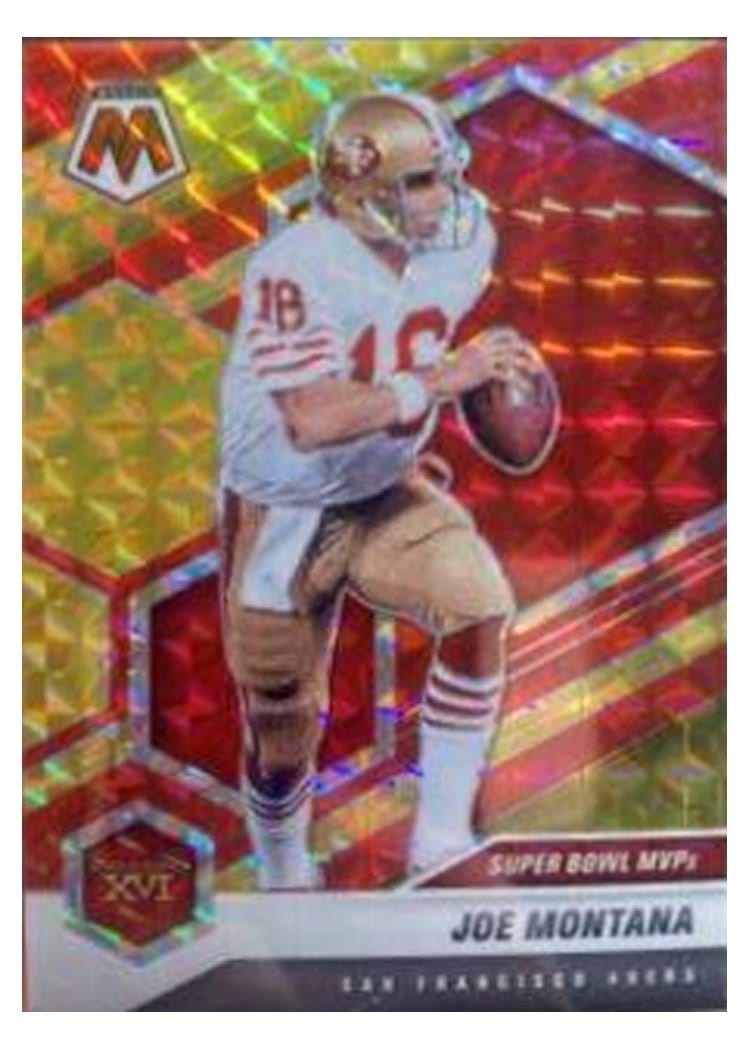 2021 Panini Mosaic Base Set Joe Montana #291 card