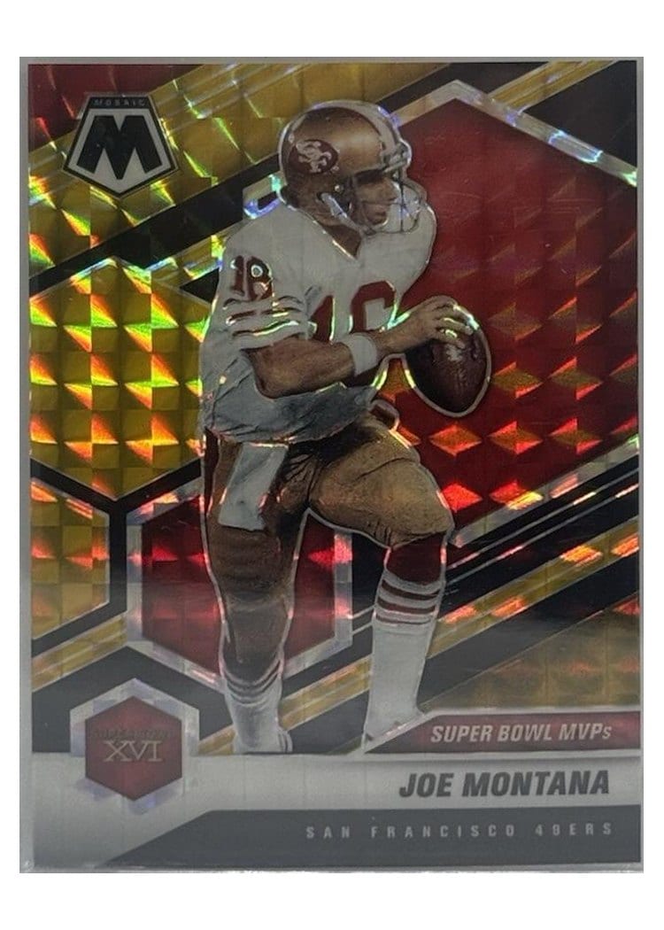 2021 Panini Mosaic Base Set Joe Montana #291 card