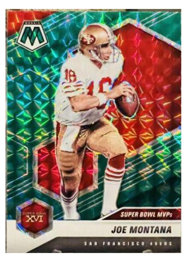 2021 Panini Mosaic Base Set Joe Montana #291 card