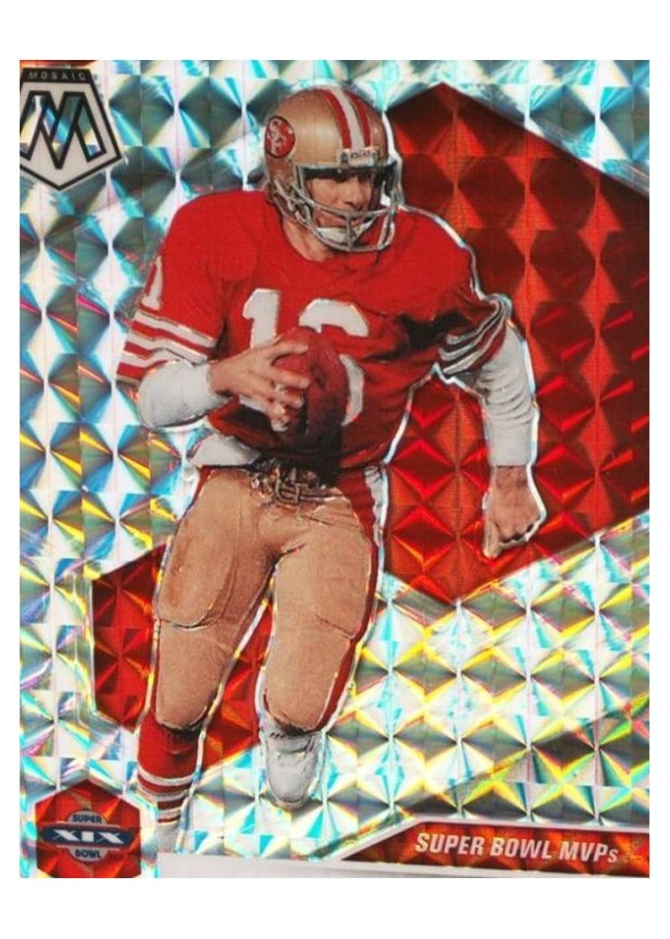 2021 Panini Mosaic Base Set Joe Montana #292 card