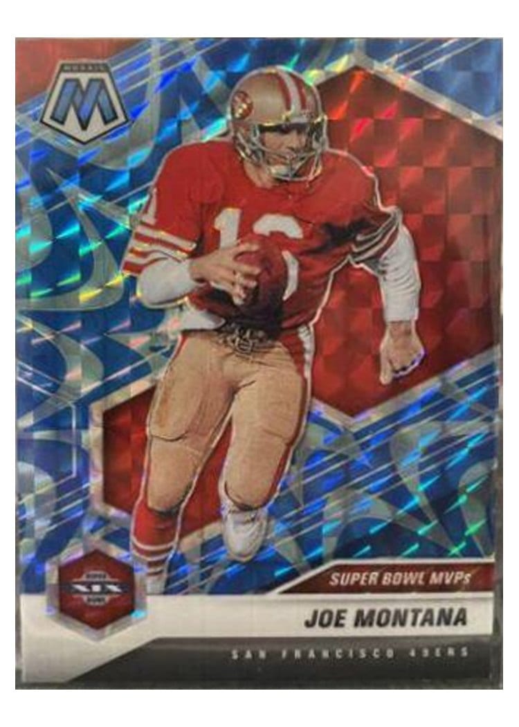 2021 Panini Mosaic Base Set Joe Montana #292 card