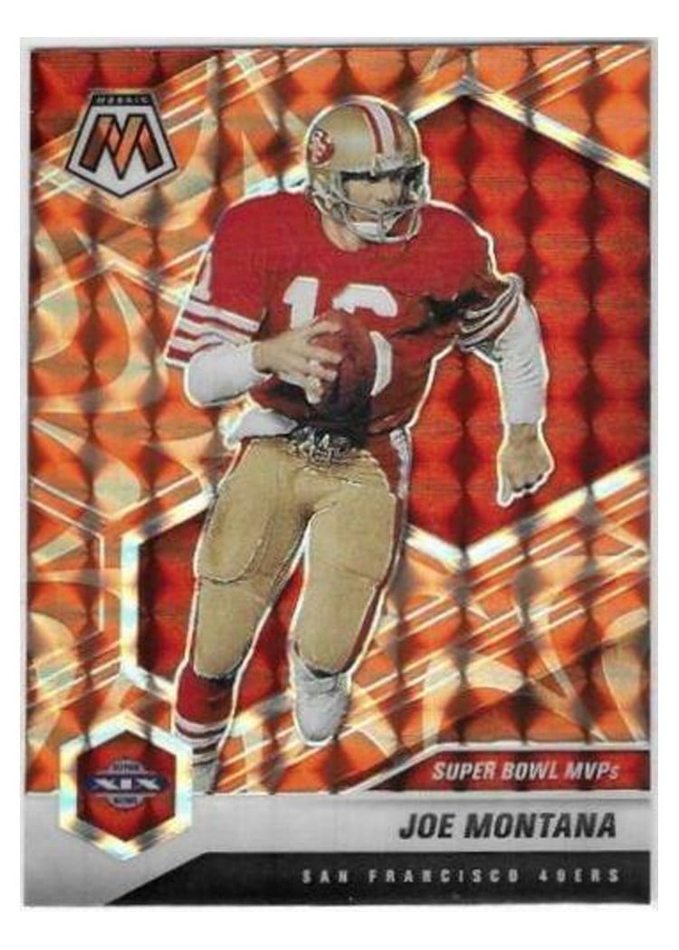 2021 Panini Mosaic Base Set Joe Montana #292 card