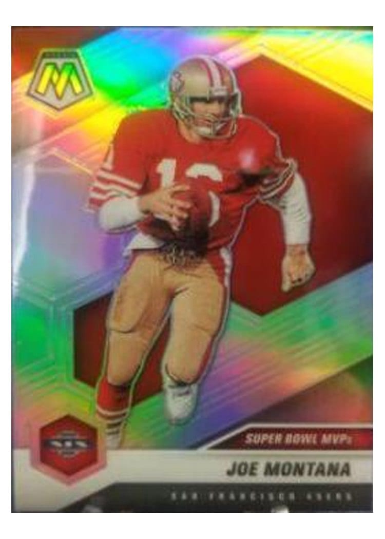 2021 Panini Mosaic Base Set Joe Montana #292 card