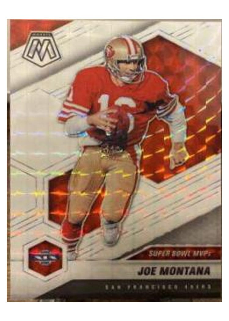 2021 Panini Mosaic Base Set Joe Montana #292 card