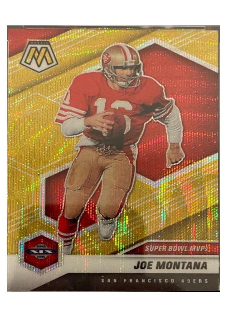 2021 Panini Mosaic Base Set Joe Montana #292 card