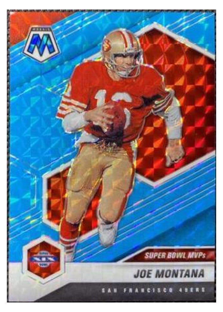 2021 Panini Mosaic Base Set Joe Montana #292 card