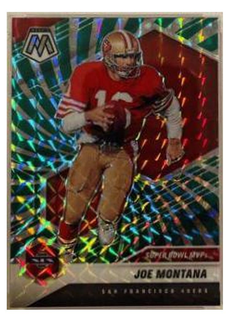 2021 Panini Mosaic Base Set Joe Montana #292 card