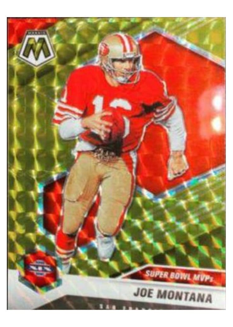 2021 Panini Mosaic Base Set Joe Montana #292 card