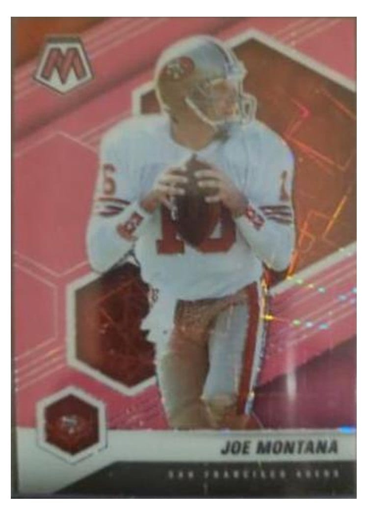2021 Panini Mosaic Base Set Joe Montana #292 card