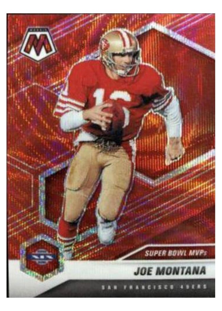 2021 Panini Mosaic Base Set Joe Montana #292 card