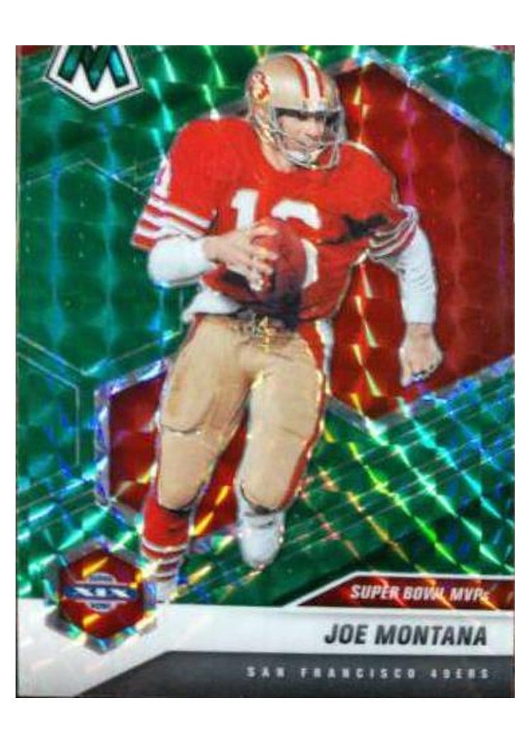 2021 Panini Mosaic Base Set Joe Montana #292 card