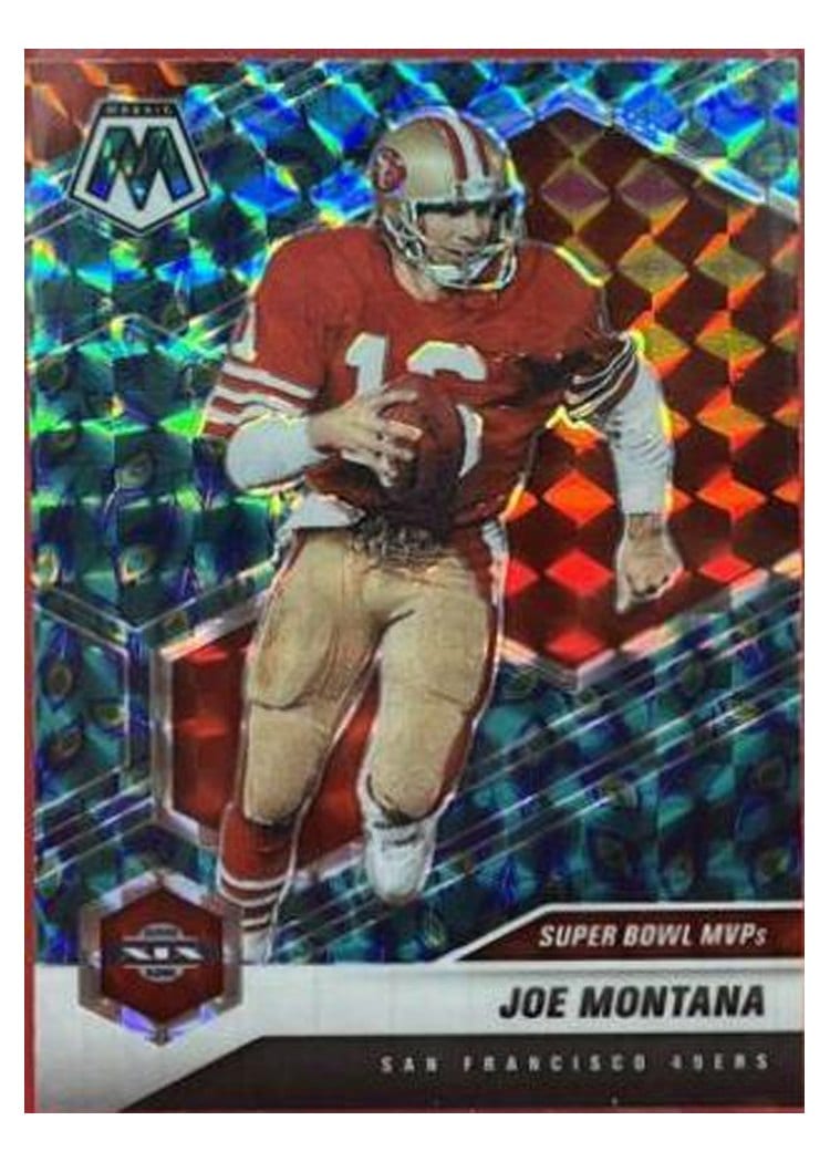 2021 Panini Mosaic Base Set Joe Montana #292 card